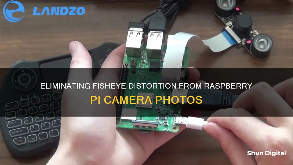 how to remove the fisheye from raspberry pi camera