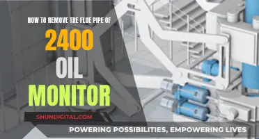 Removing the Flue Pipe: A Guide for 2400 Oil Monitor Maintenance