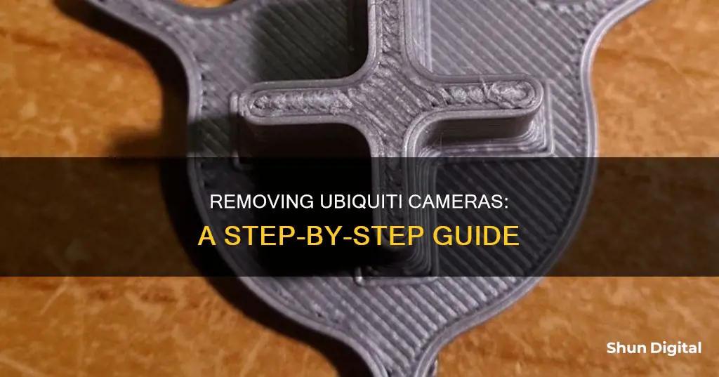 how to remove ubiquiti camera