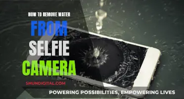 Get Rid of Water Drops on Your Selfie Camera