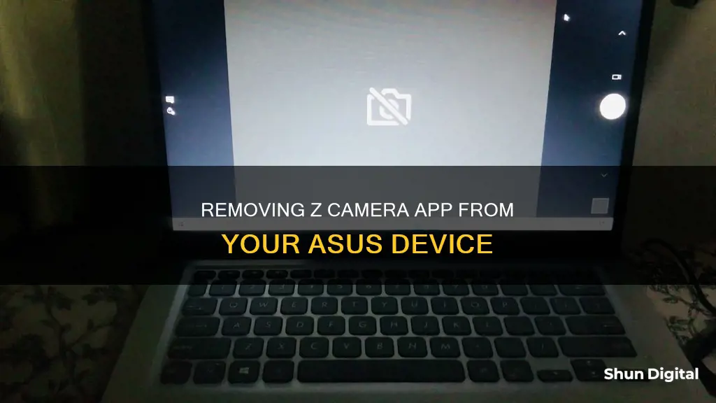 how to remove z camera asus