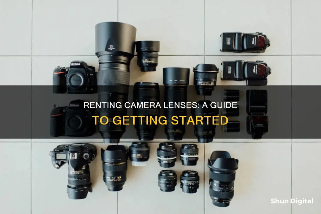 how to rent camera lenses