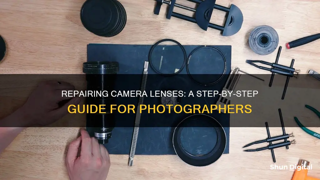 how to repair a camera lense