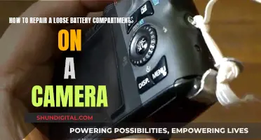 Firm Fix: Repairing Loose Camera Battery Compartments