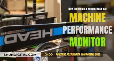 Fixing NordicTrack Ski Machine Performance Monitor Issues