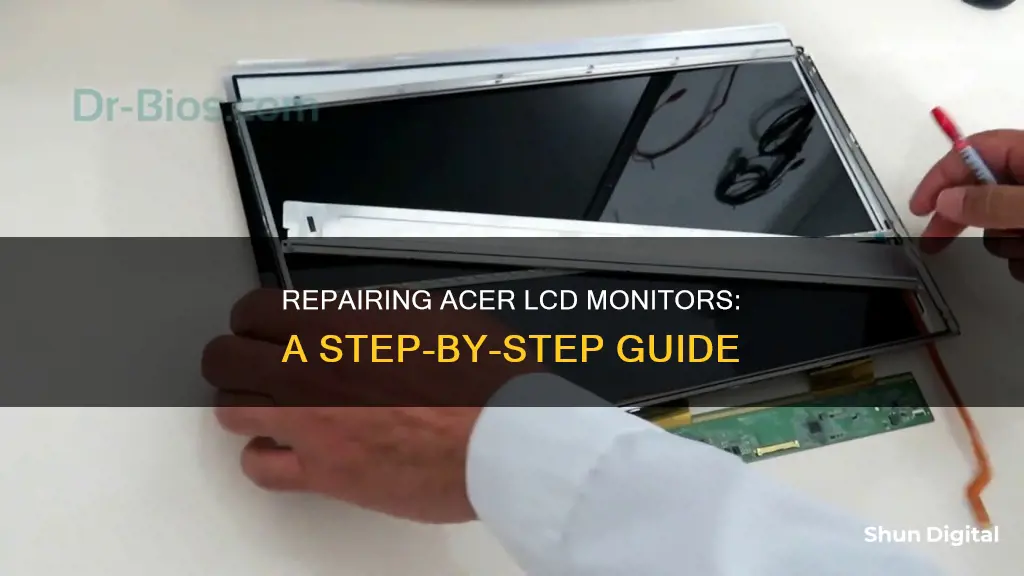 how to repair acer lcd monitor