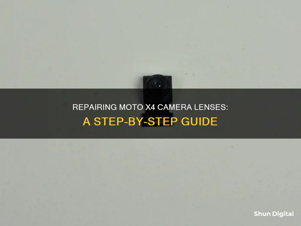 how to repair camera lenses moto x4