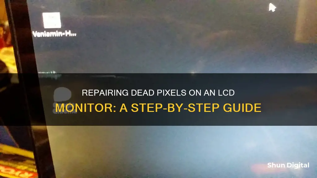 how to repair dead pixels on lcd monitor