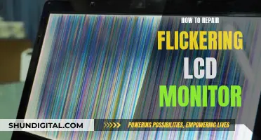 Fixing a Flickering LCD Monitor: Troubleshooting Steps