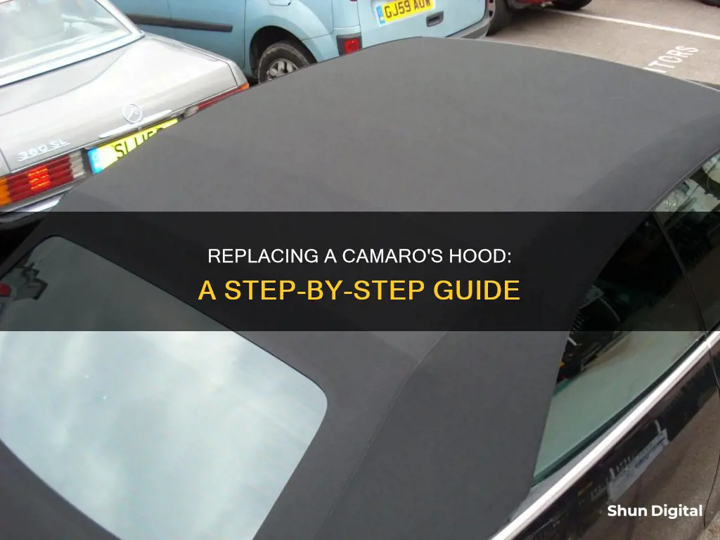 how to replace a car hood camero