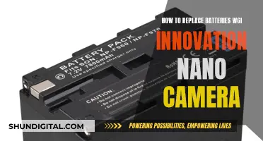 Replacing Batteries in Your WGI Innovation Nano Camera