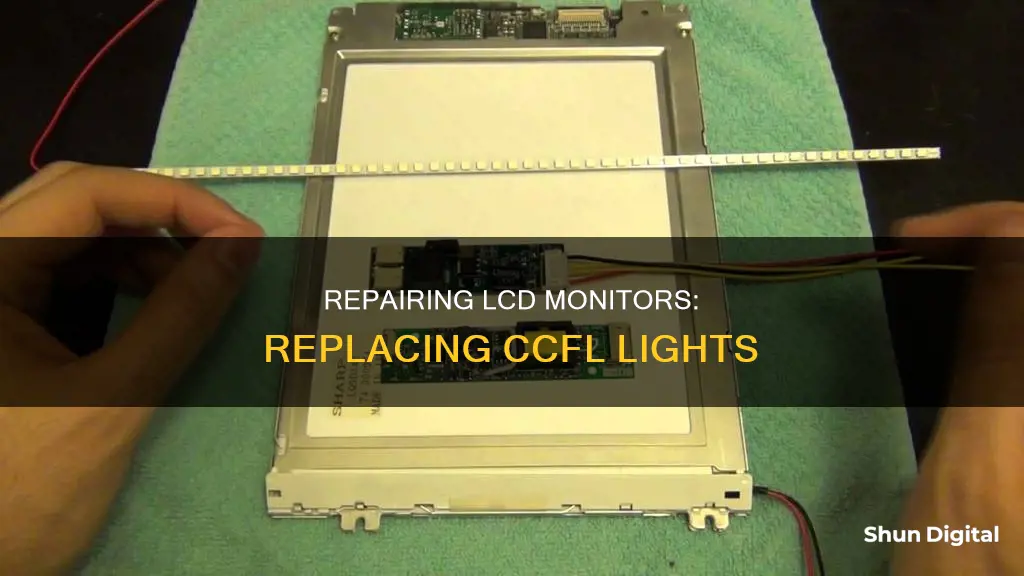 how to replace ccfl in lcd monitor