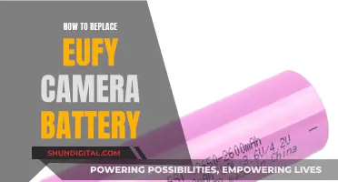 Eufy Camera Battery Replacement: A Step-by-Step Guide