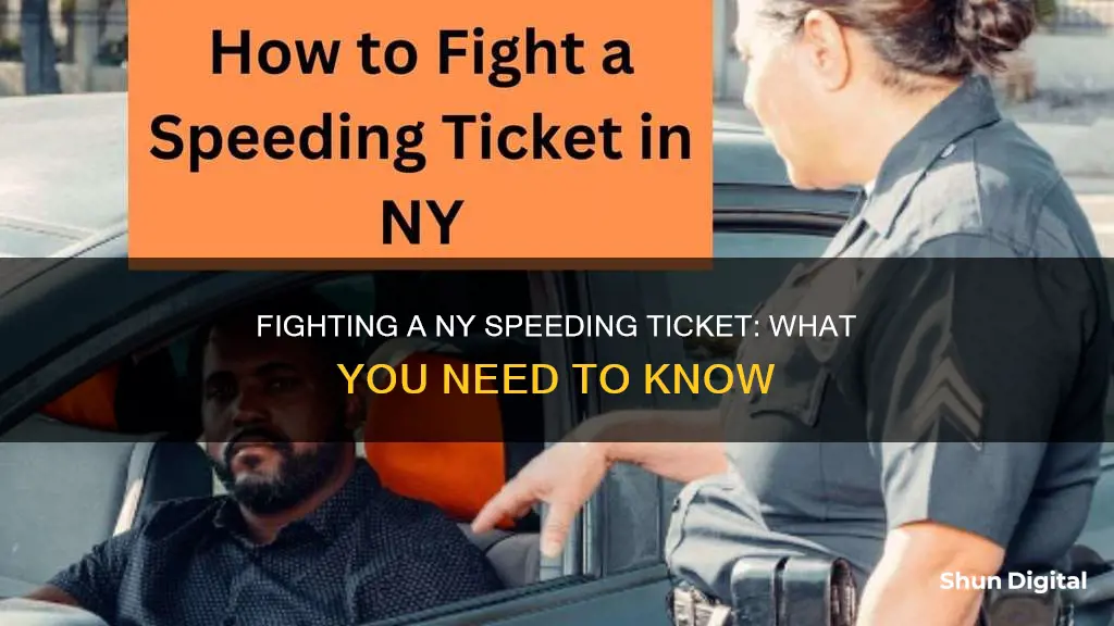 how to respond to ny camera speeding ticket when appealing