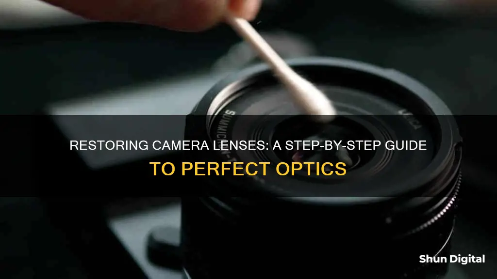 how to restore camera lenses