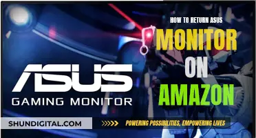 Returning an ASUS Monitor to Amazon: A Step-by-Step Guide