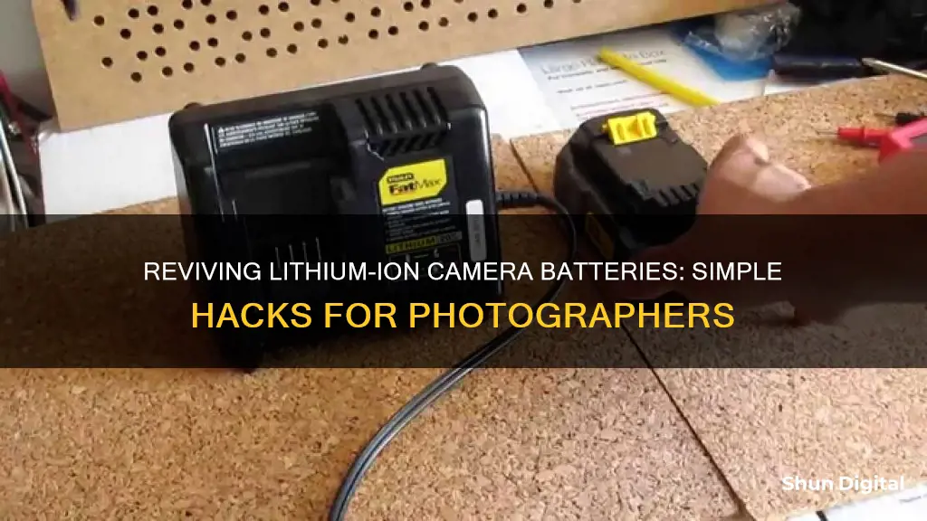 how to revive a lithium ion camera battery