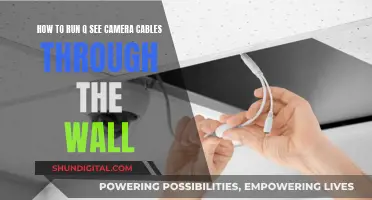 Running Q-See Camera Cables: Through-Wall Installation Guide