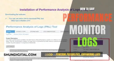 Performance Monitor Logs: Efficient Saving Strategies Explained