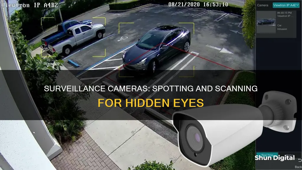 how to scan for surveillance cameras