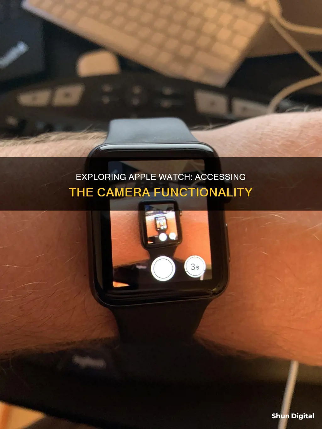 how to see camera on apple watch