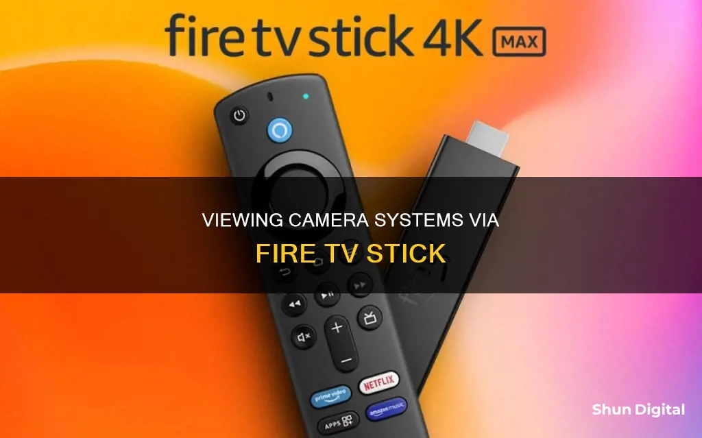 how to see camera system from firestick