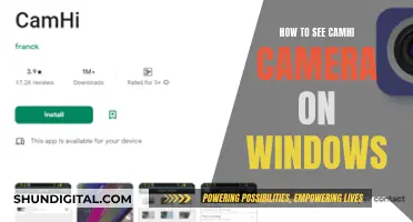 Accessing Camhi Cameras on Windows: A Step-by-Step Guide