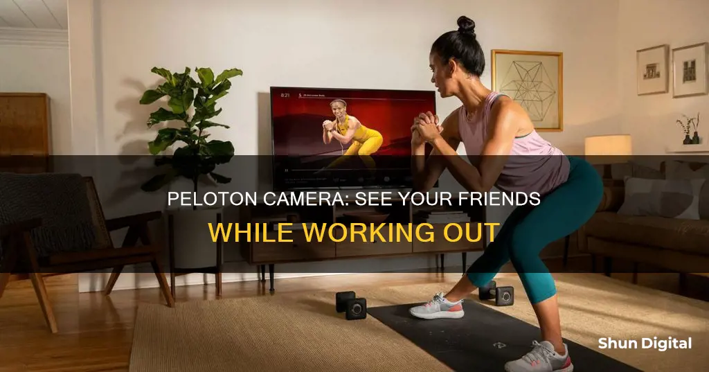 how to see friends on peloton camera