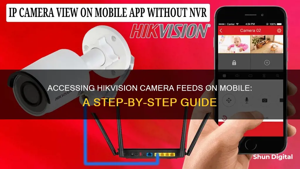 how to see hikvision camera on mobile