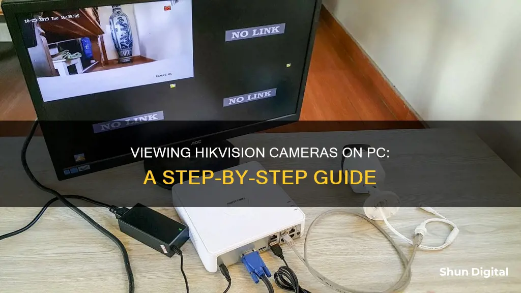 how to see hikvision camera on pc