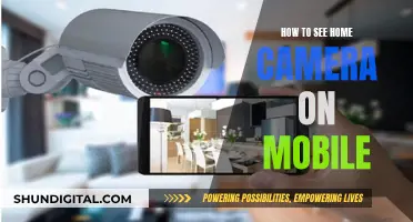 Accessing Home Camera Footage on Your Mobile Device