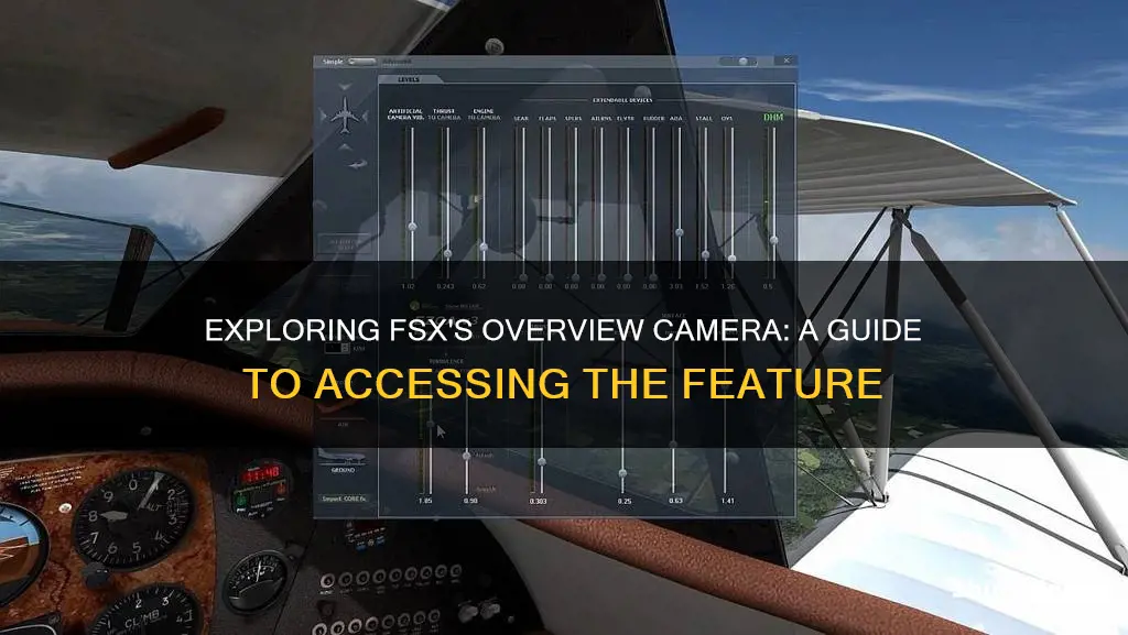 how to see overview camera on fsx