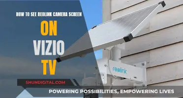 Stream Reolink Camera to Vizio TV: Easy Steps