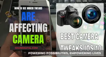 Identifying Camera-Related Tweaks: A Comprehensive Guide