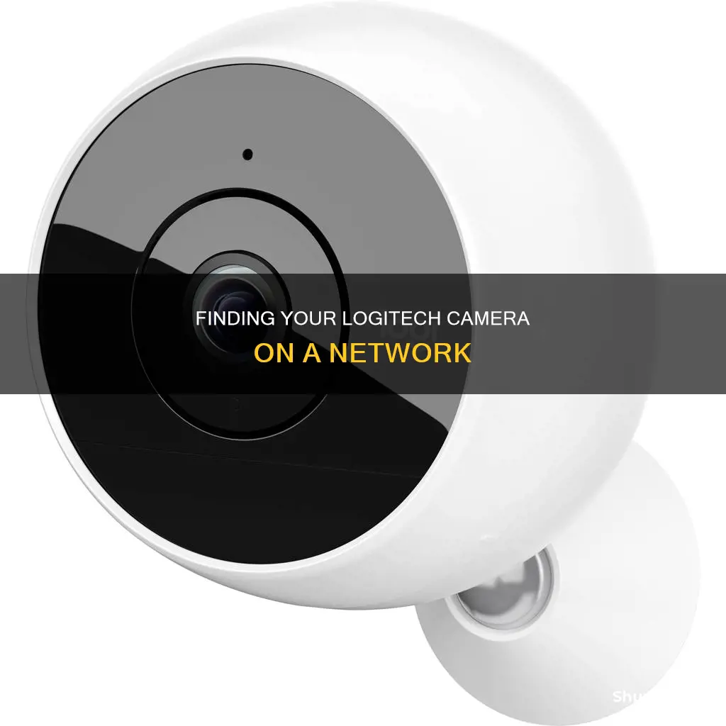 how to see your logitech camera on network