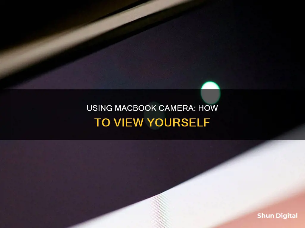 how to see yourself on macbook camera