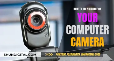 Using Your Device: Viewing Yourself on Your Computer Camera