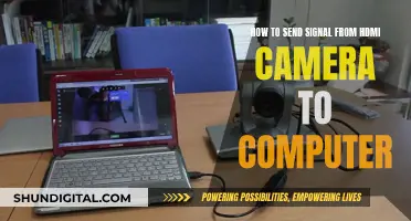 Transmitting HDMI Camera Signals to Computers