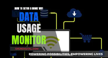 Setting Up a Home Wi-Fi Data Usage Monitor