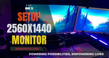 Setting Up Your Monitor for 2560x1440 Resolution: A Step-by-Step Guide