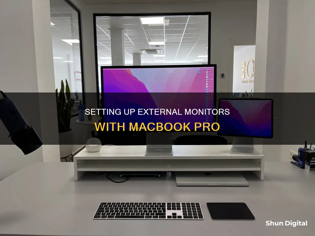 how to setup a monitor to a macbook pro