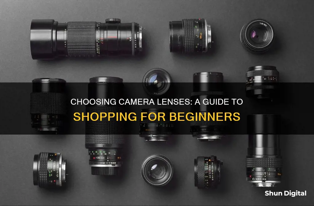 how to shop camera lenses