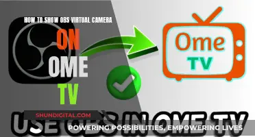 Using OBS Virtual Camera on Ome TV: A Simple Guide