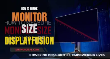 Adjusting Monitor Size with DisplayFusion: A Simple Guide