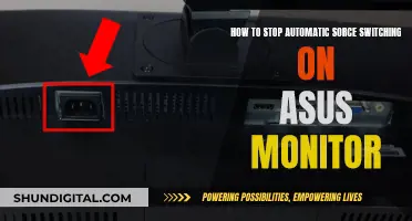 Fixing ASUS Monitor's Source Switching: A Quick Guide