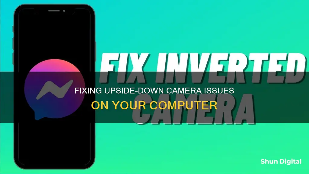 how to stop computer camera from inverting