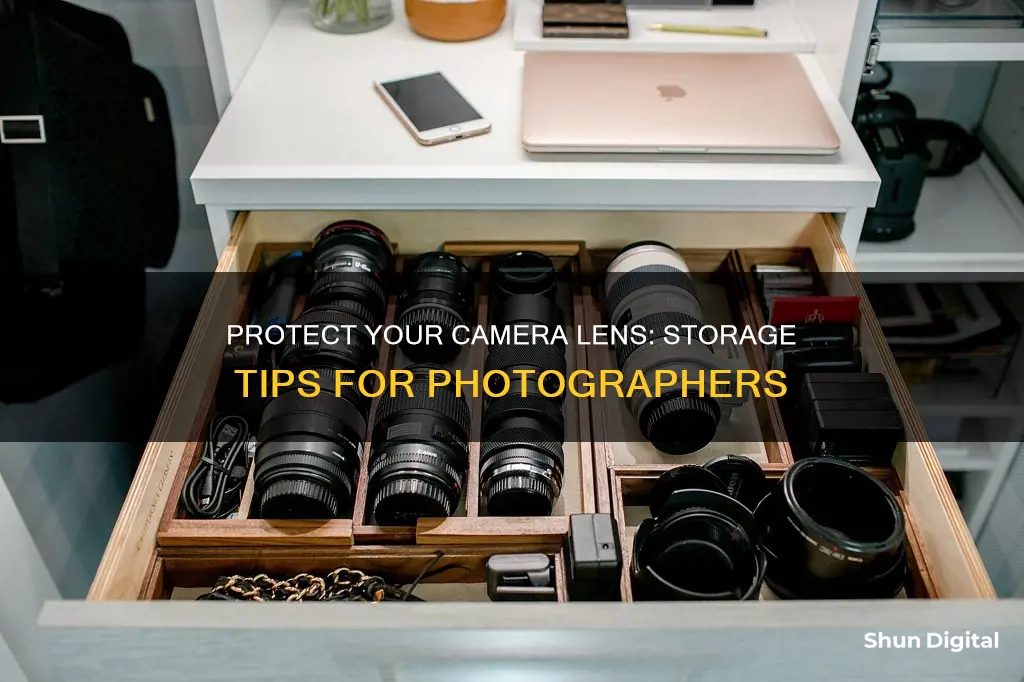 how to store camera lenses