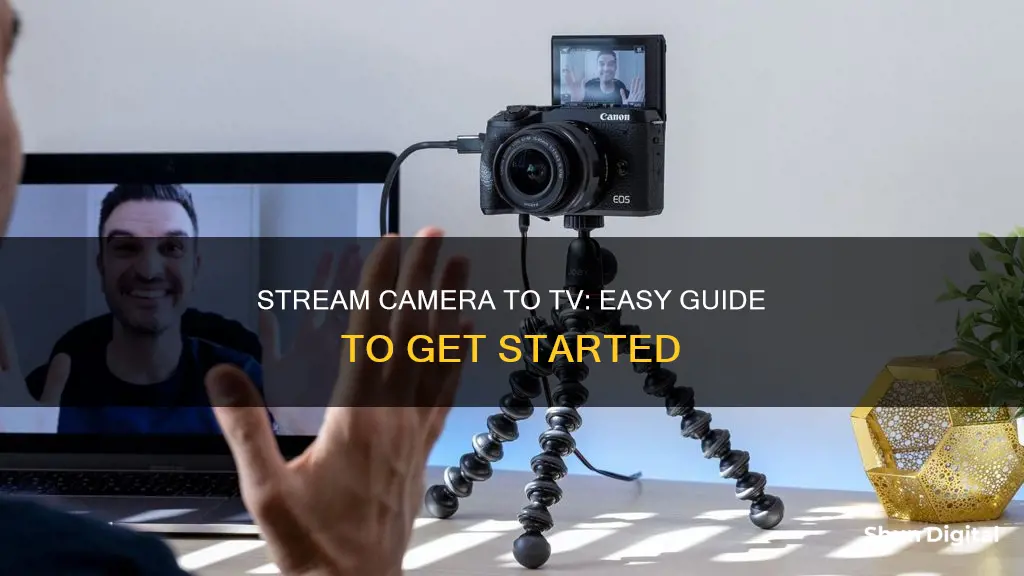 how to stream camera to tv