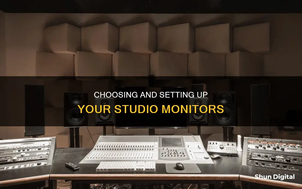 how to studio monitors