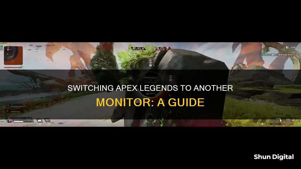 how to switch apex to other monitor